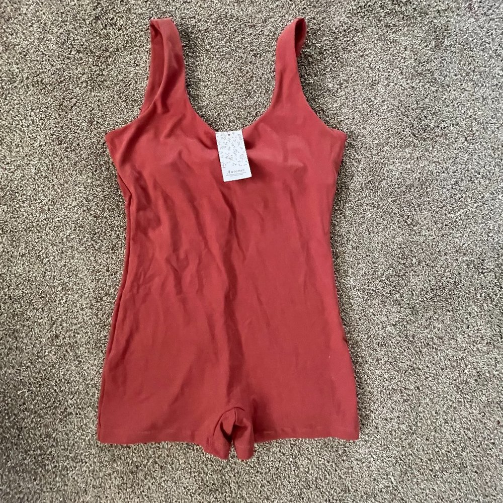 AUTOMET Women  One Piece Shorts Rompers Yoga